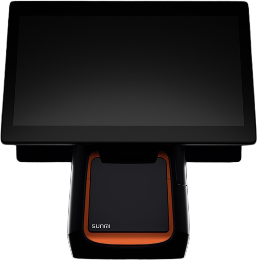 Sunmi T2s 39.6cm 15.6'' KD Android schwarz orange