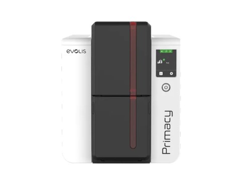 Evolis Primacy 2 LCD Simplex Expert – einseitiger Kartendrucker, USB/LAN, Touchscreen, 300 dpi, inkl. Software