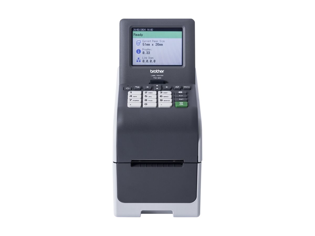 Brother TD-2320DSA300 - Etiketten-/Belegdrucker - s/w - Thermodirekt - Rolle (6,3 cm)