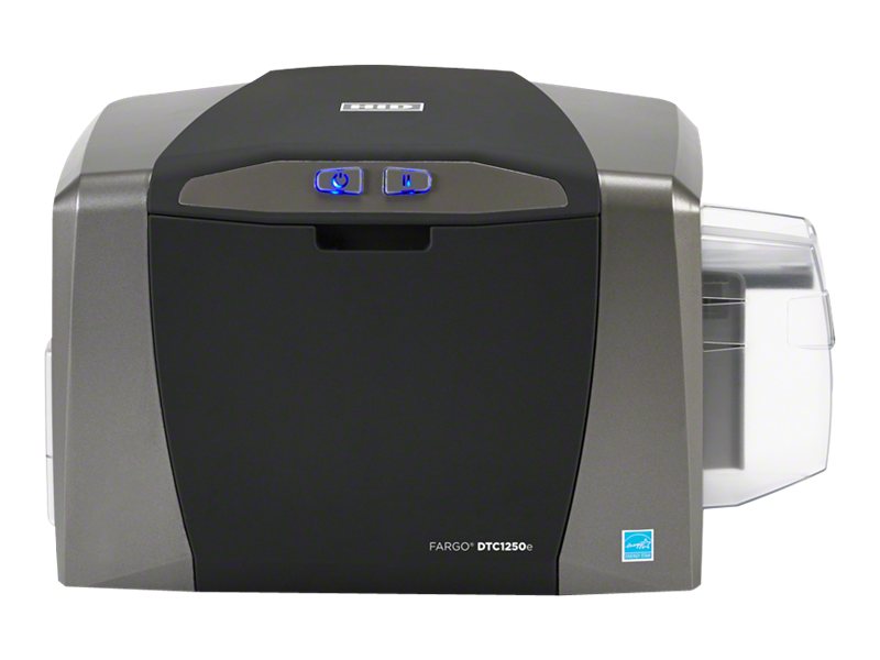 HID Fargo DTC 1250E - Plastic card printer - Color - Thermal sublimation/thermal resin - CR-80 Card (3.37 x 2.13 inches)