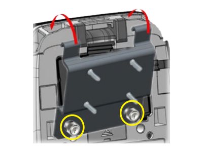 Zebra mounting component (mounting plate)