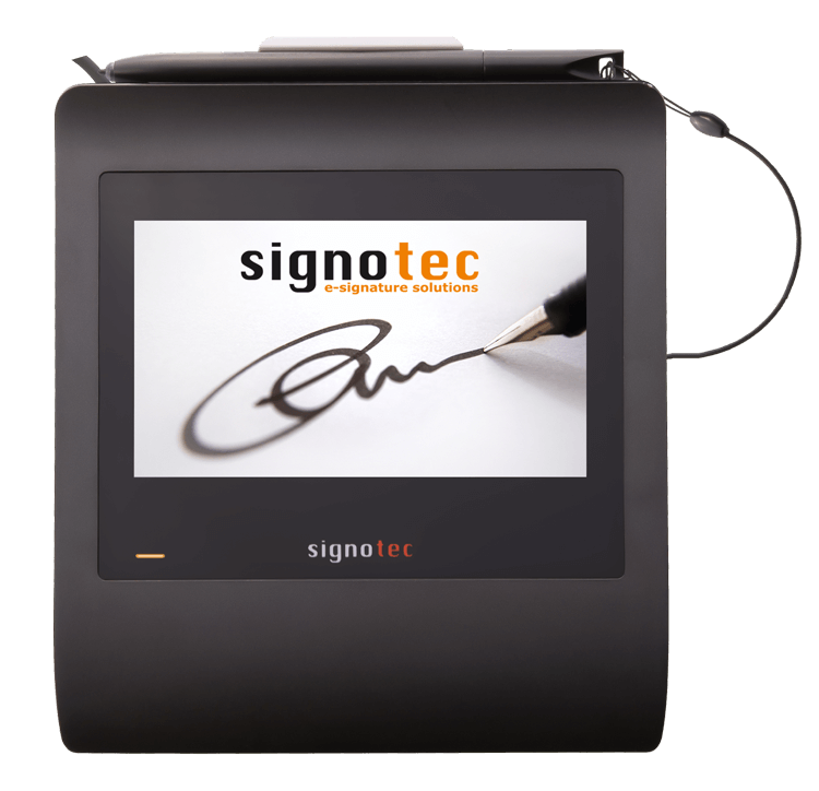 Signotec Unterschriftenpad Gamma mit Farbdisplay