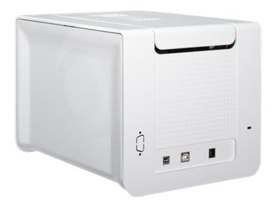 Evolis Zenius Expert Line – Einseitiger Kartendrucker, Thermosublimation, CR-80 (85,6 × 54 mm), USB/LAN