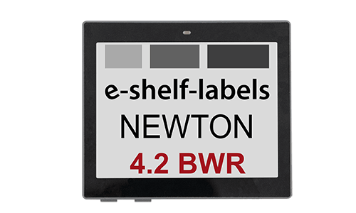 NEWTON 4,2 Zoll e-Ink Etikett – schwarz, BWR Display, IP67