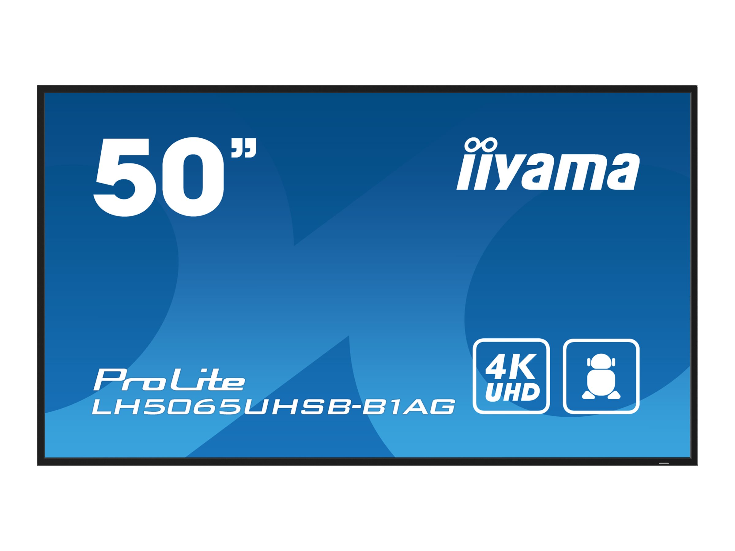 Iiyama ProLite LH5065UHSB-B1AG - 50-inch display