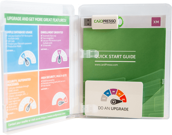 cardPresso XM USB-Lizenz – Kartensoftware mit Seriendruck & Smartcard-Support