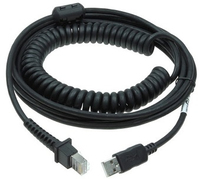 Datalogic USB cable - 5 m - coiled - Black