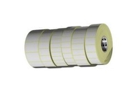 Etiketten, Zebra, Thermopapier, Z-Perform 1000D, B: 38.1 mm, H: 31.75 mm, D: 127 mm, K: 25,4 mm