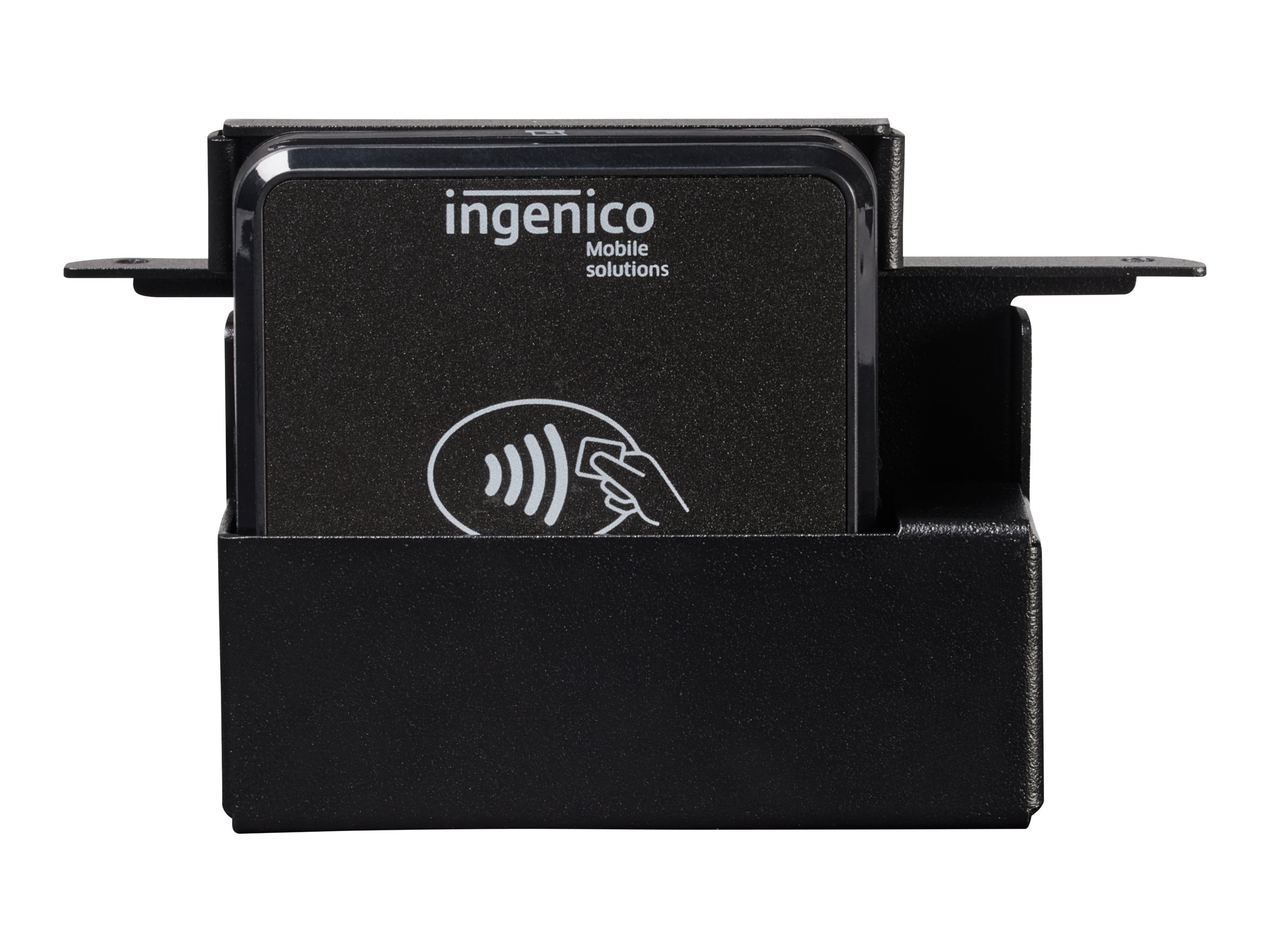 EMV-Terminal-Halterung schwarz für Elo 1002