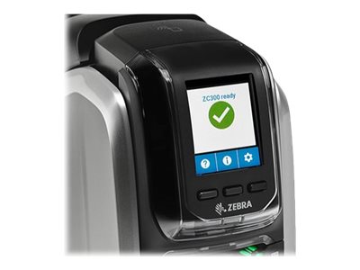 Zebra ZC300 - Plastikkartendrucker - Farbe - Thermosublimation/thermische Übertragung - CR-80 Card (85.6 x 54 mm)