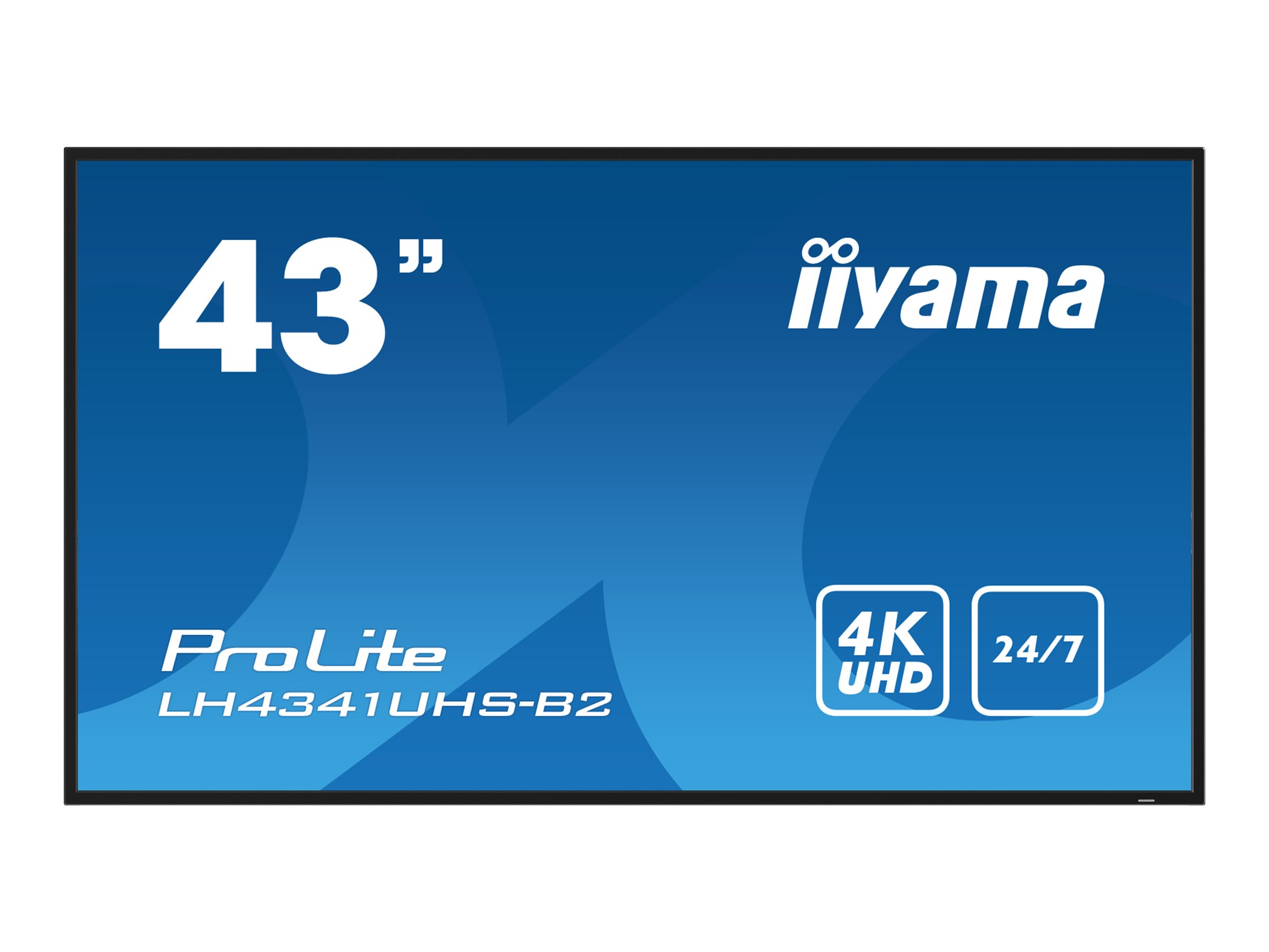 Iiyama ProLite LH4341UHS-B2 - 109 cm (43") 42.5-inch diagonal class display