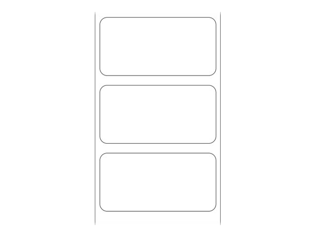 Labels, Zebra, thermal paper, Z-Perform 1000D, W: 38.1 mm, H: 19.05 mm, D: 127 mm, K: 25.4 mm