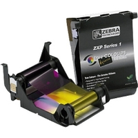 Zebra Farbband YMCKO, 100 Seiten, für ZXP Series 1