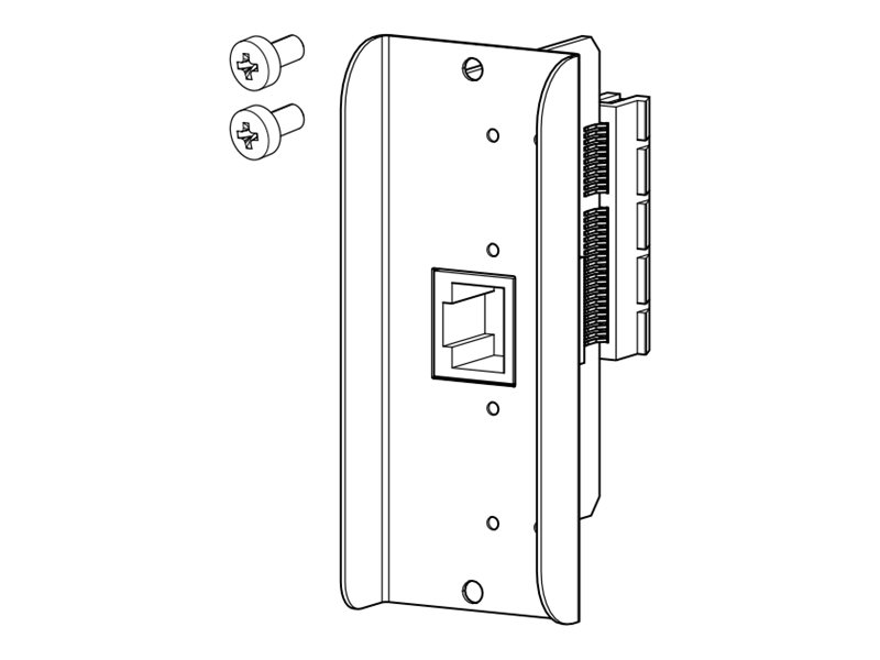 Zebra interface card, Ethernet