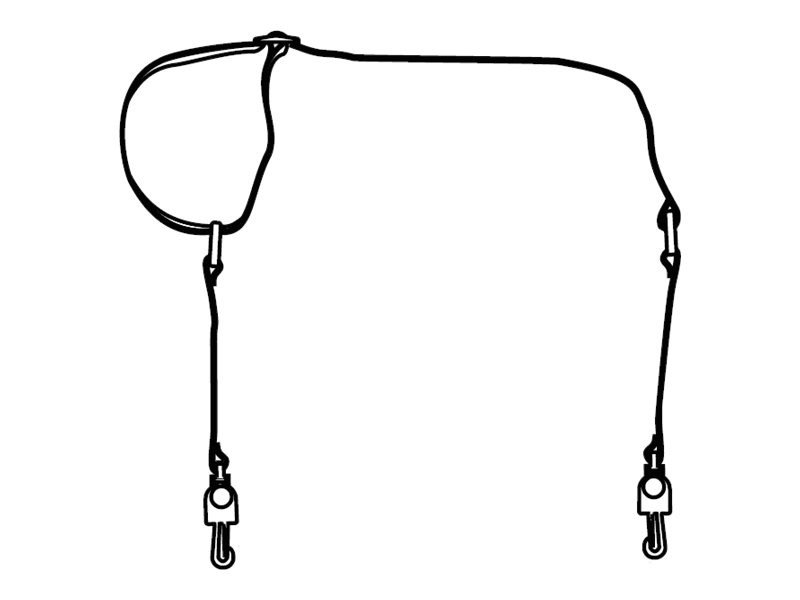 Zebra Additional sturdy shoulder strap with