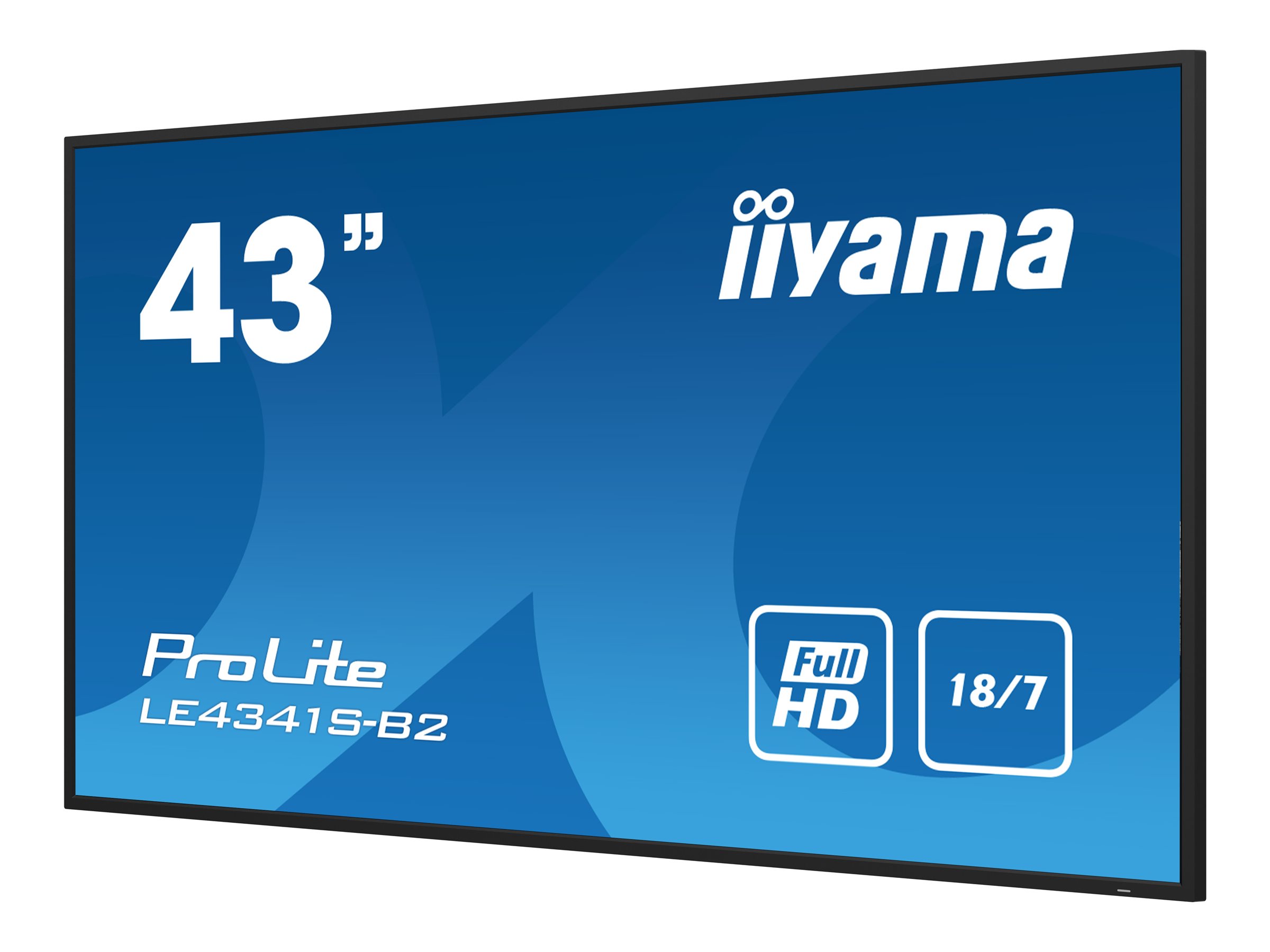 Iiyama ProLite LE4341S-B2 - 109 cm (43") 42.5 Zoll Diagonalklasse-Display