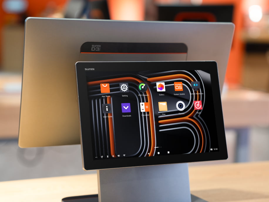 SUNMI D3 PRO 15,6" Android Desktop POS-Terminal mit 4GB RAM und 64GB Speicher