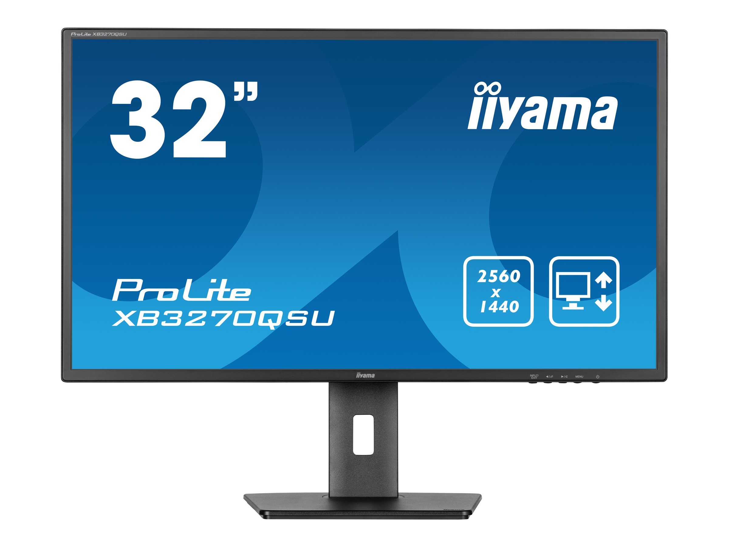 iiyama ProLite XB3270QSU-B1, 80cm (31,5''), USB, Kit (USB), schwarz