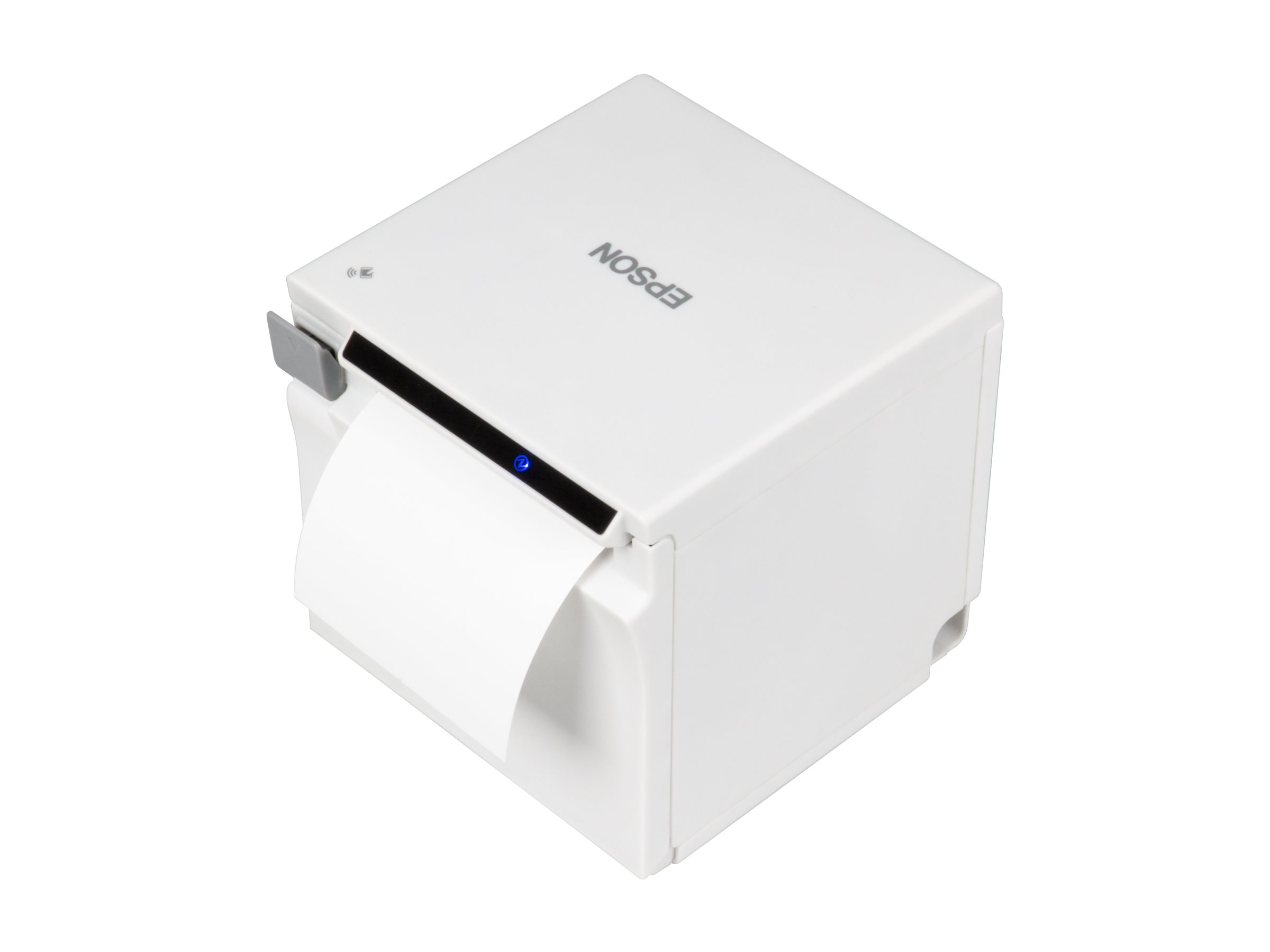 Epson TM-m50 (131): USB + Ethernet + NES + Serial, White, PS, EU