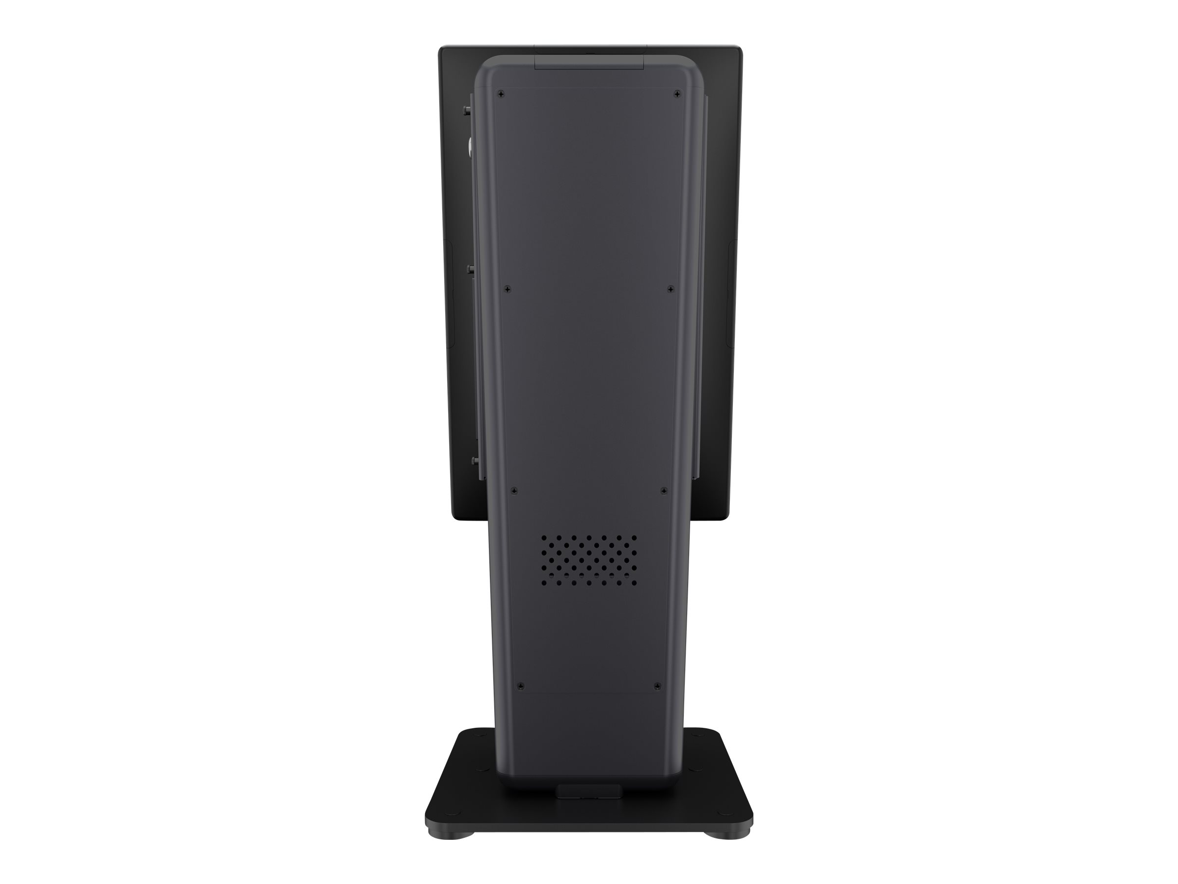 Elo Touch Solutions Elo Wallaby Pro Self-Service Countertop Stand - Installation - for POS Terminal - Black/Silver (22"-27")