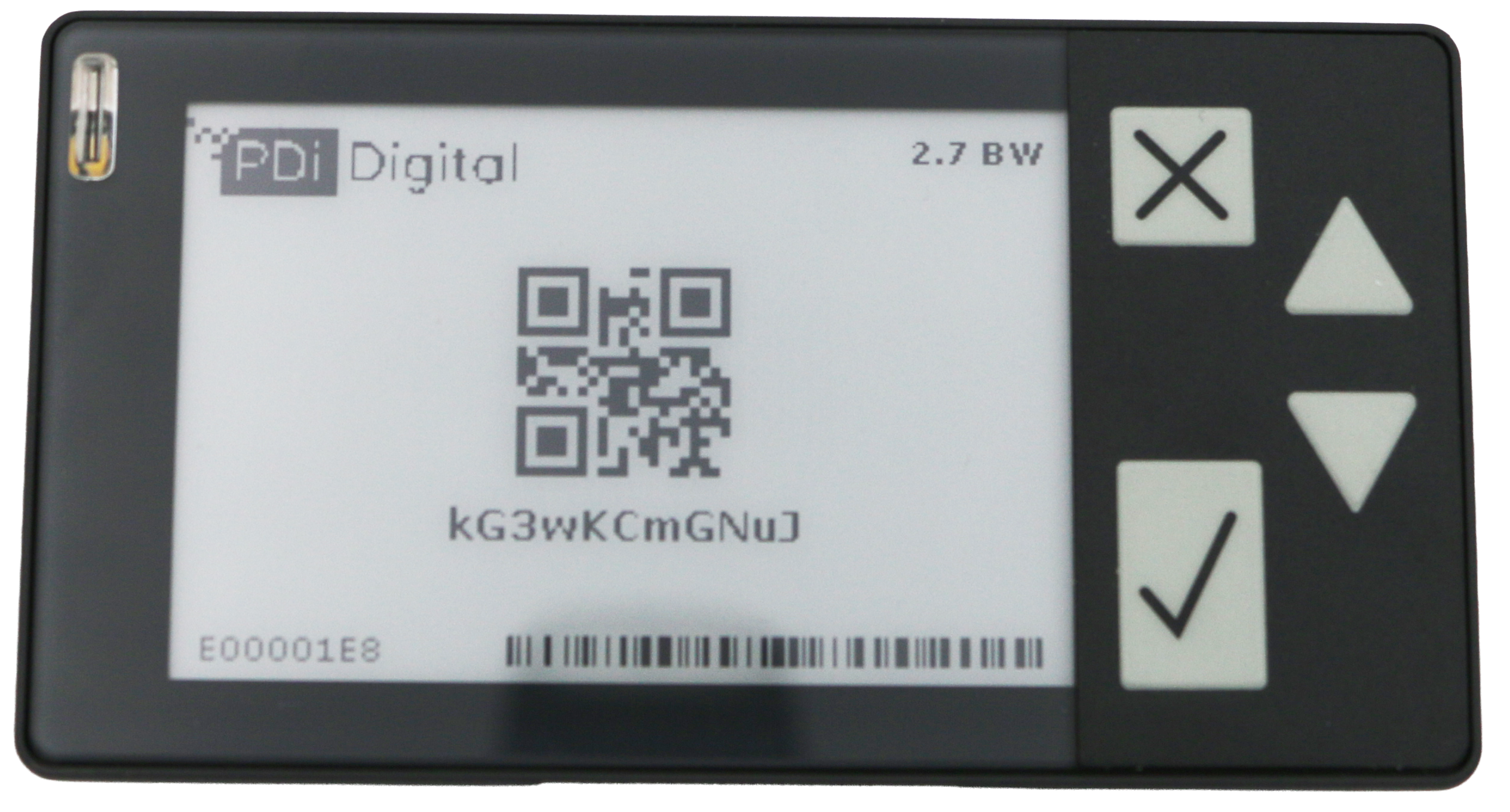 sepioo Label D2.7B with 4 buttons Frame colour anthracite