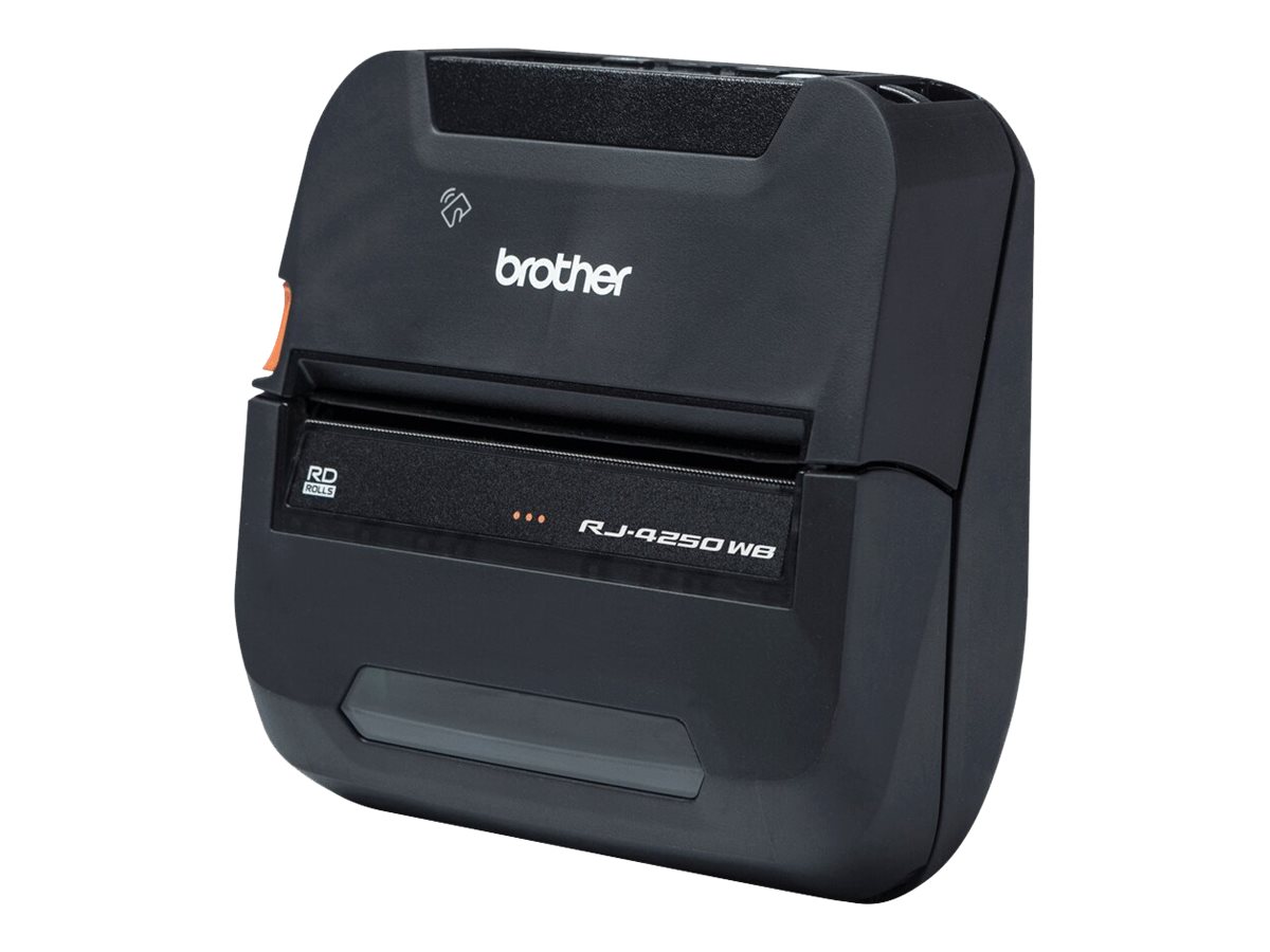 Brother RuggedJet RJ-4250WB - label printer - direct thermal - roll (11.3 cm)