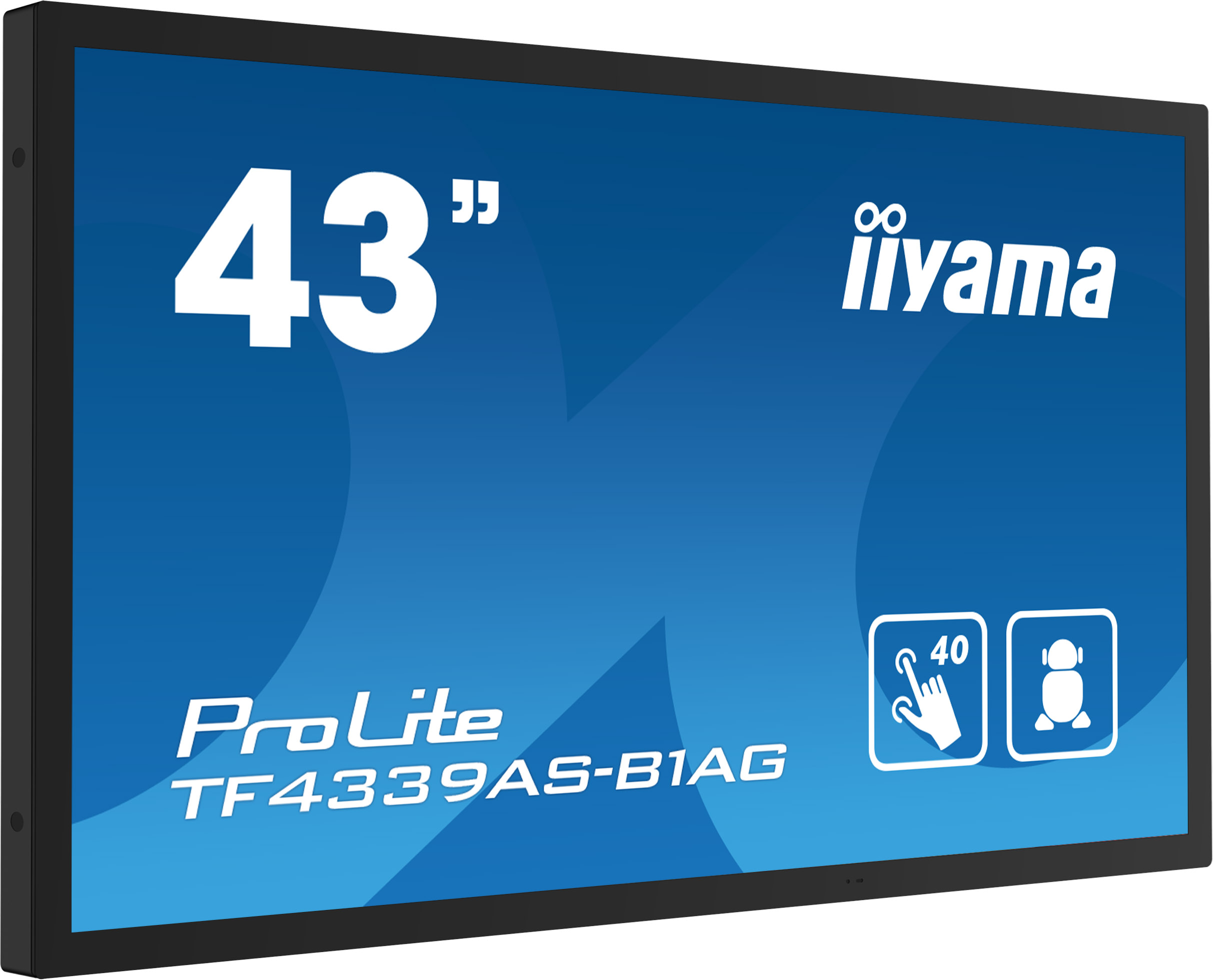Iiyama ProLite TF4339AS-B1AG 43 Zoll Touchdisplay, 4K Auflösung