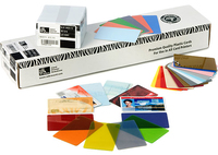 PVC Karten, weiß mit Unterschriftenfeld  mittig 86 x 54 x 0,76 mm