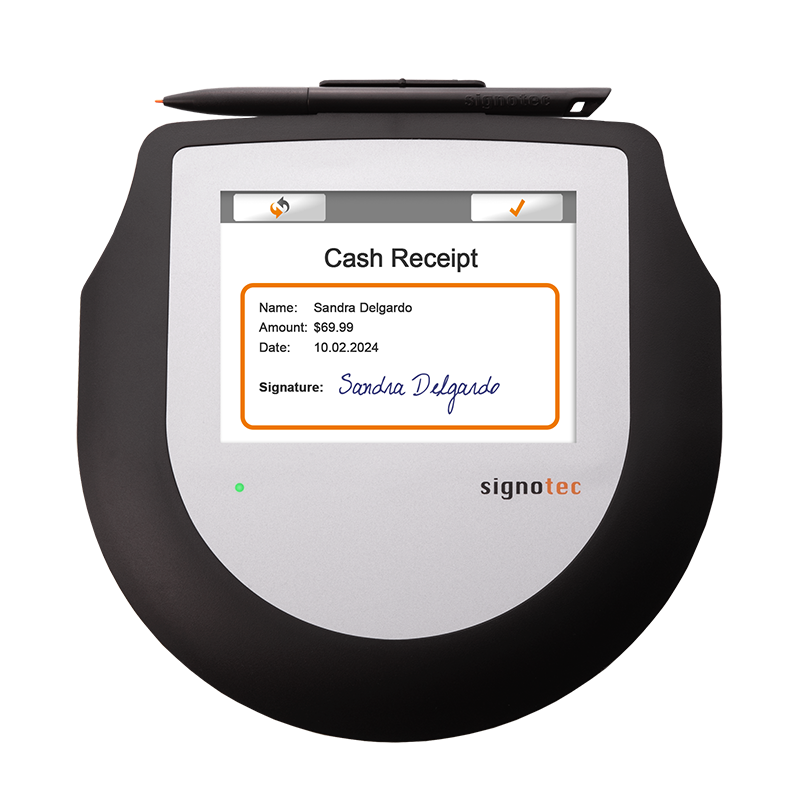 Signotec Unterschriftenpad Omega mit Farbdisplay - USB