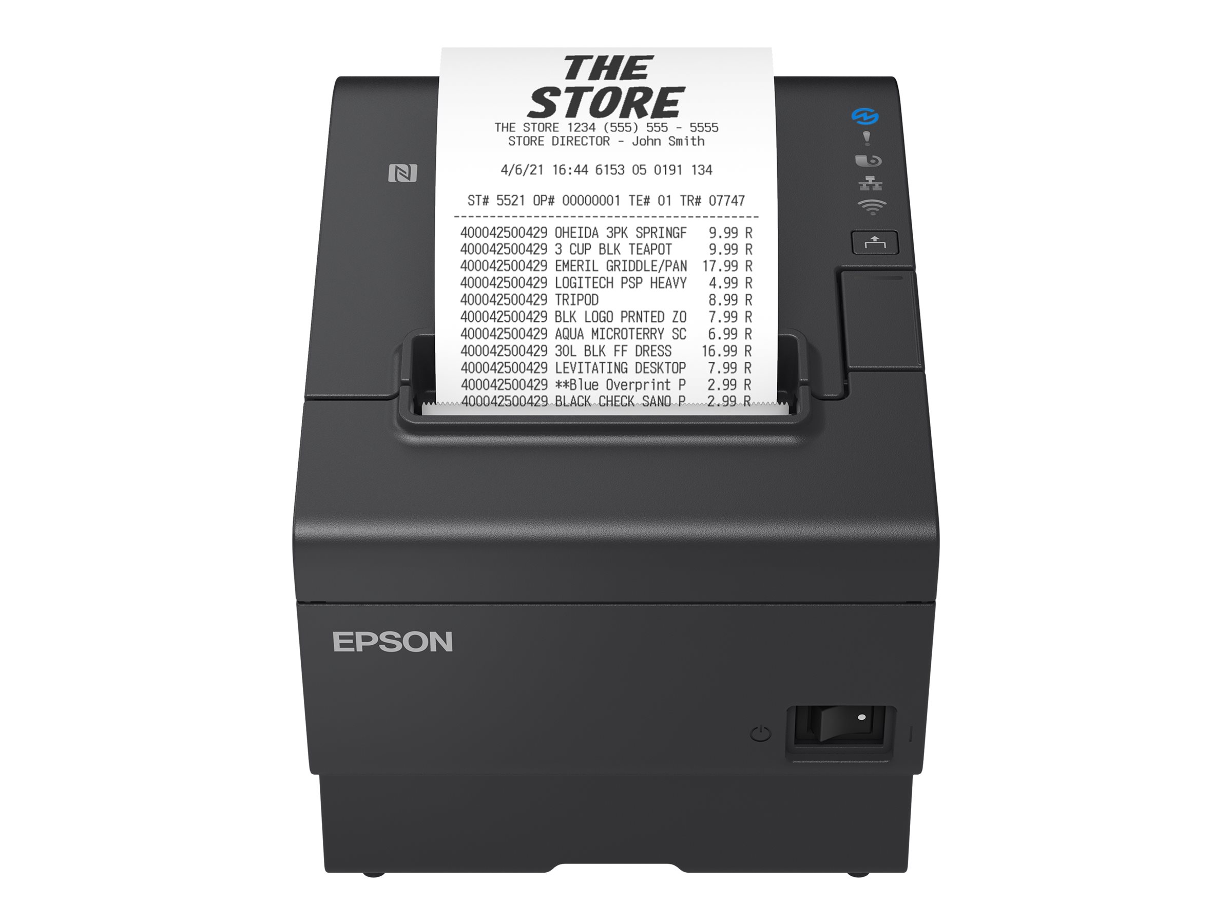 Epson OT-BX88VII (619) - Power supply cover - Black - for OmniLink TM-T88VII, TM-T88VII Single-Station; TM T88VII (112S1)