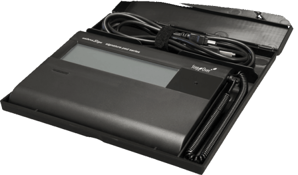 Protective cover for StepOver naturaSign Pad Classic – perfectly fitting device protection