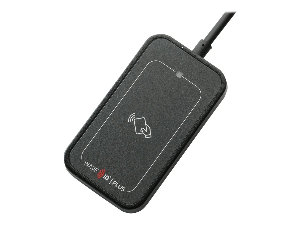 RF IDeas WAVE ID Plus Keystroke iClass ID/SE/SEOS Black USB