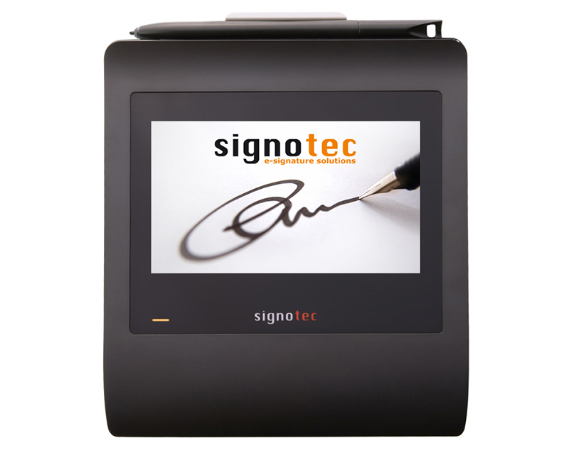 Signotec Gamma Unterschriftenpad mit 5" Farbdisplay - USB (FTDI)