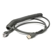 Datalogic USB-Kabel - USB - IP67 - 3.6 m - gewickelt