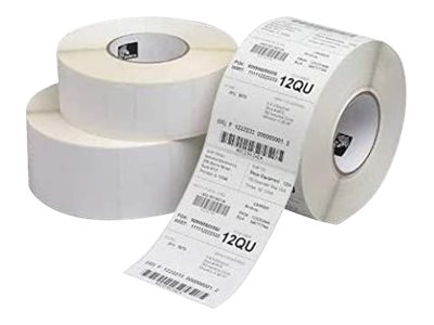Zebra Z-Perform 1000D - Papier - entfernbarer Klebstoff - unbeschichtet - 102 x 76 mm 3435 Etikett(en) (1 Rolle(n)