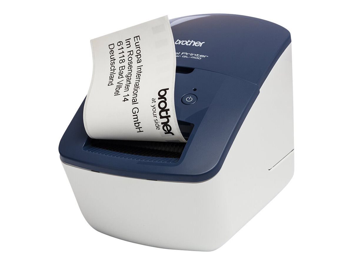 Brother QL-600B - Label printer - Direct thermal - Roll (6.2 cm)