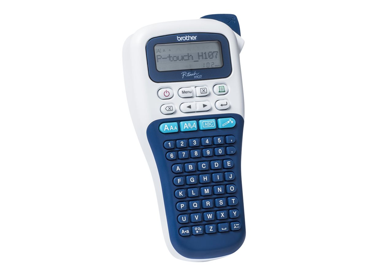 Brother P-Touch PT-H107B - Label maker - b/w - Thermal transfer - Roll (1.2 cm)