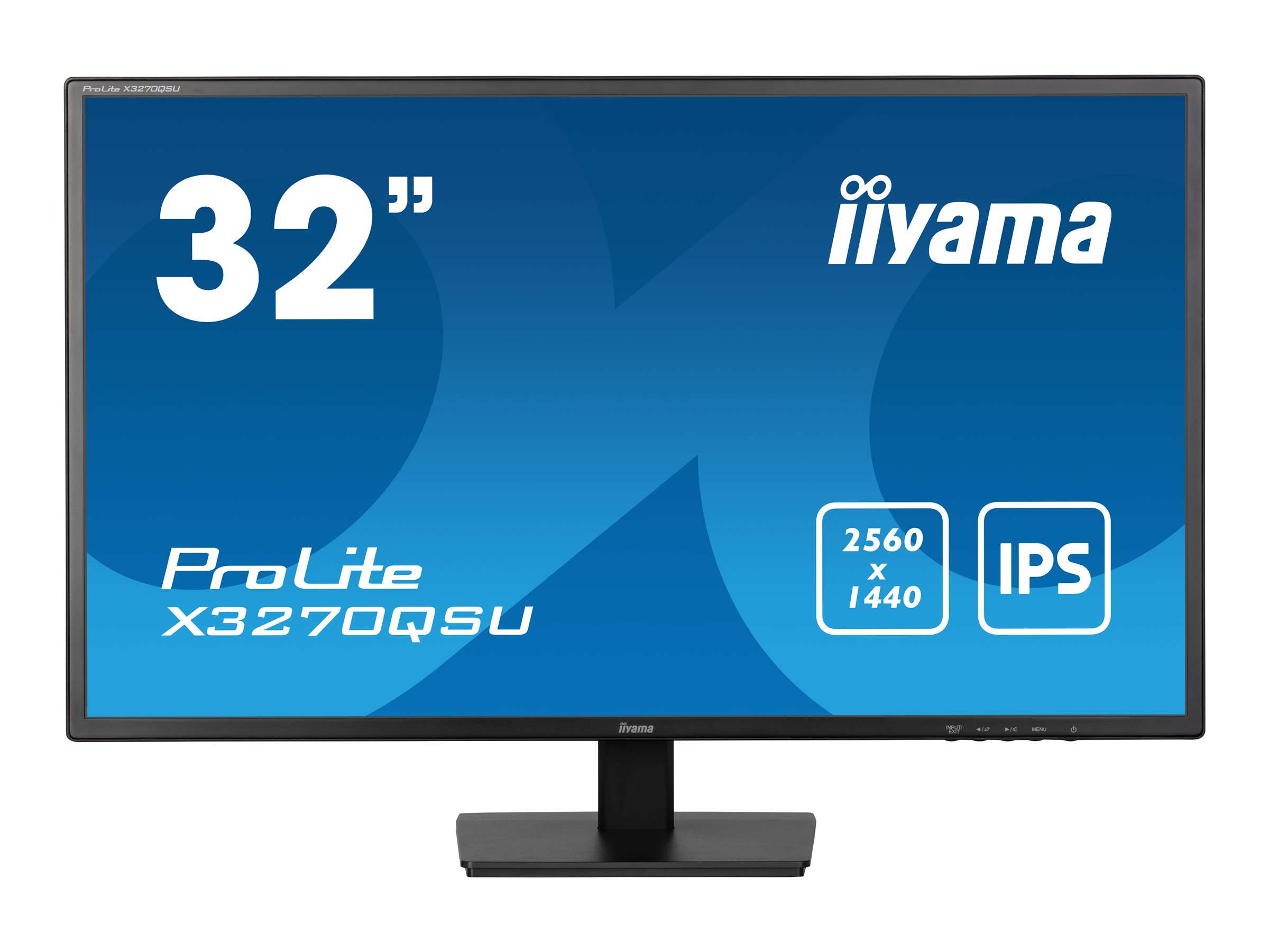 iiyama ProLite X3270QSU-B1, 80cm (31,5''), USB, Kit (USB), schwarz