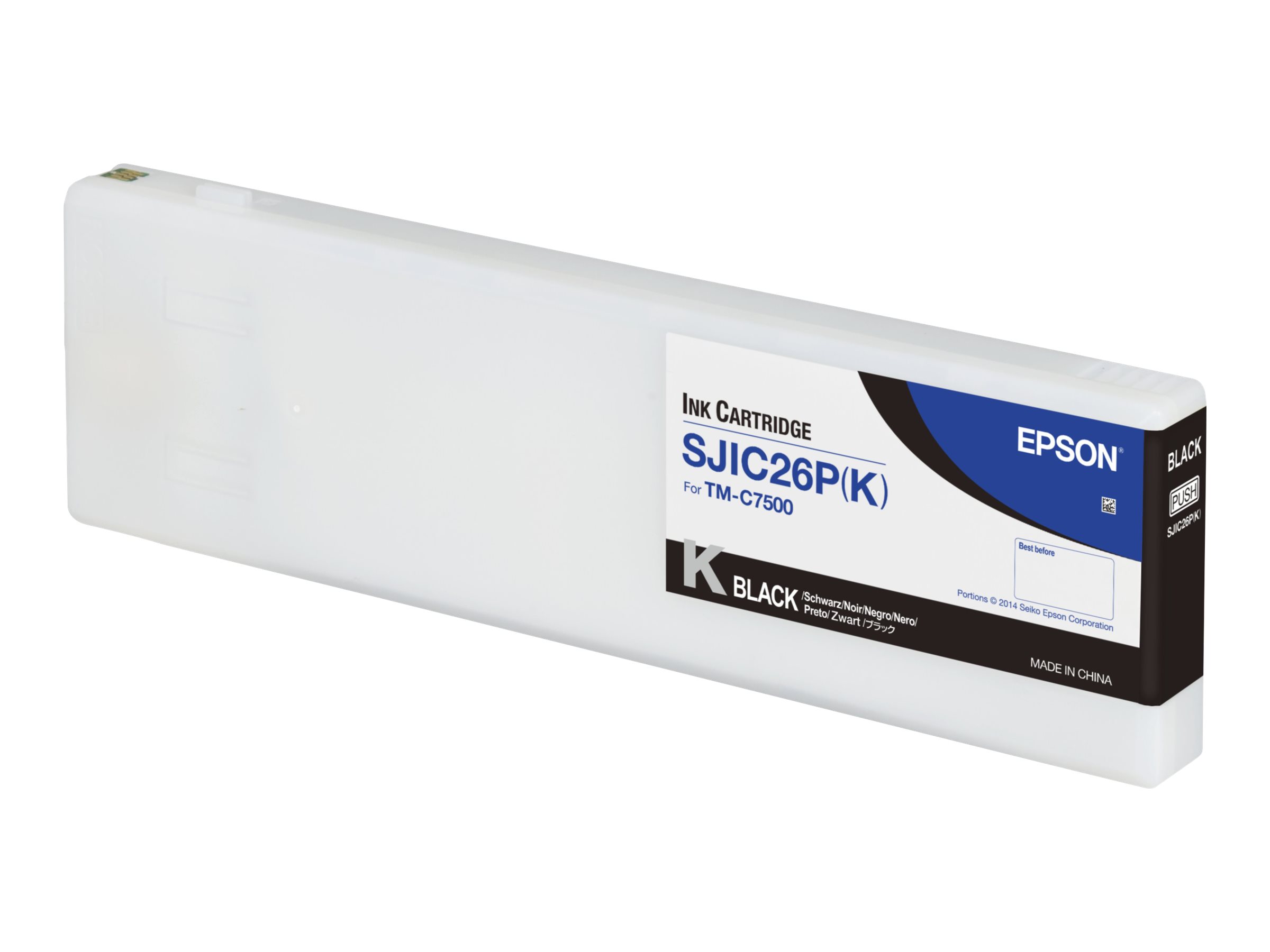 Epson SJIC26P(K) - 295.2 ml - Black - original