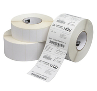 Zebra Z-Perform 1000D - Papier - permanenter Acrylklebstoff - unbeschichtet - 76 x 38 mm 20760 Etikett(en) (12 Rolle(n)