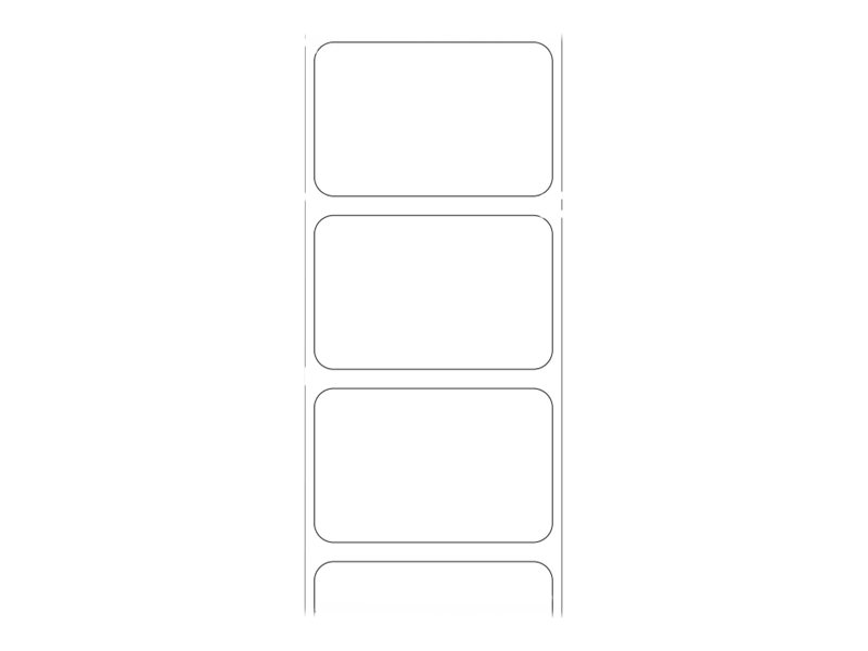 Zebra Z-Perform 1000D - Paper - Silky - Permanent acrylic adhesive - Uncoated - White - 39 x 25 mm 144480 Label(s) (24 roll(s))