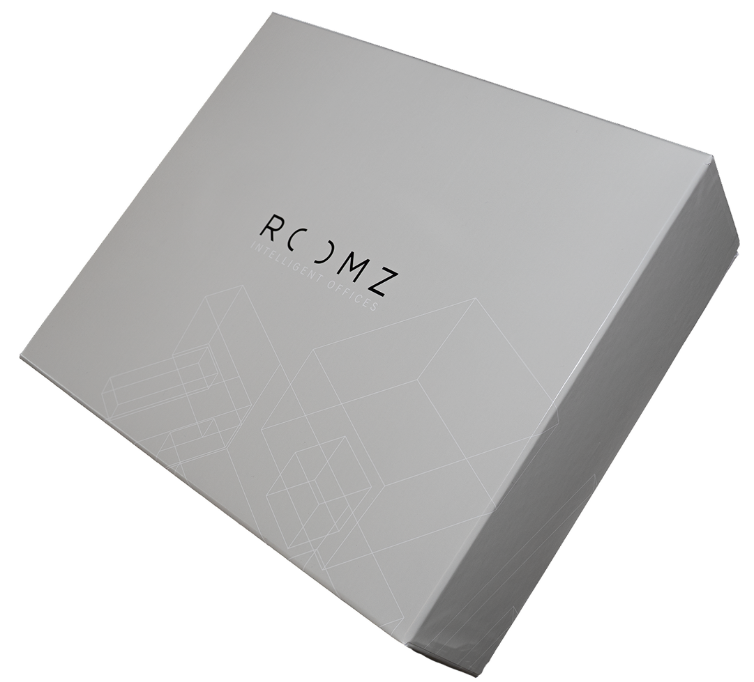 ROOMZ Experience Box Hybrid Work – Komplettlösung zur Optimierung flexibler Arbeitsplätze