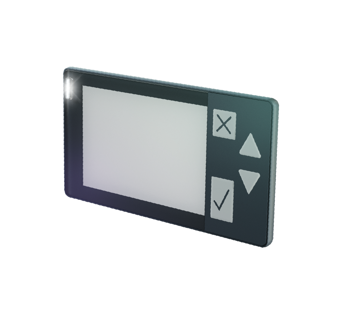 sepioo Label D2.6 with 2 buttons Frame colour anthracite
