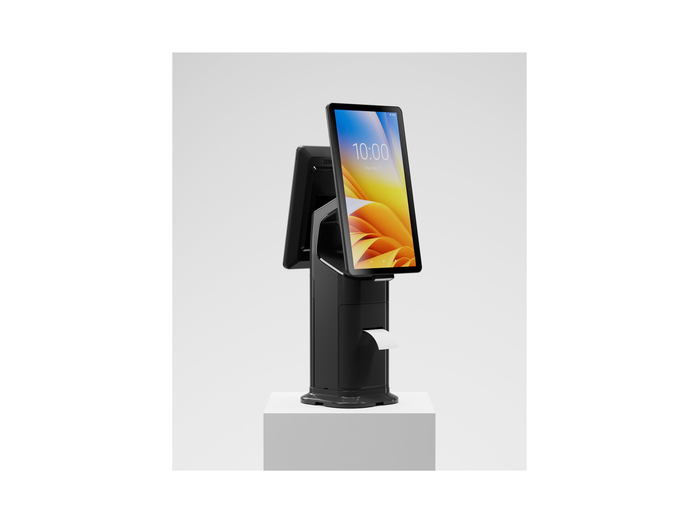 Zebra KC50 - Kiosk - 1 5430 / 2.1 GHz - RAM 8 GB - Flash 128 GB - 1GbE, Bluetooth, Wi-Fi 6, Bluetooth 5.3 LE, NFC - WLAN: 802.11 a/b/g/n/ac/ax/d/h/i/k/r/v/w/mc, Bluetooth 5.3 LE, NFC - Android 13 GMS - Monitor: LED 38.1 cm (15")