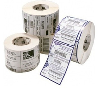 Zebra Z-Select 2000T - Matt - permanent acrylic adhesive - white - 19 x 38 mm 67420 label(s) (10 roll(s))