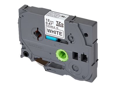 Brother TZe-FX231 - Selbstklebend - Schwarz auf Weiß - Rolle (1,2 cm x 8 m)