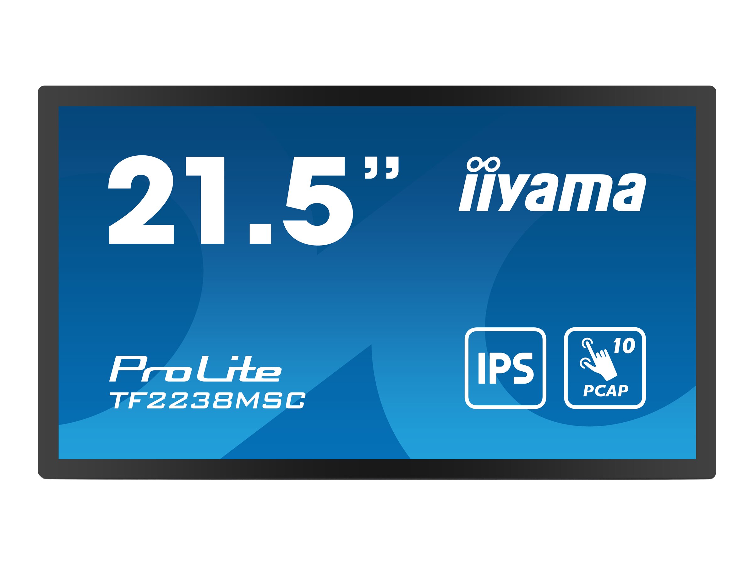 Iiyama ProLite TF2238MSC-B1 - LED monitor - 54.5 cm (21.5")