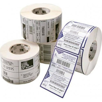Zebra LAB-RL-DT-PAP-101.6X127MM - Weiß - Selbstklebendes Druckeretikett - Direkt Wärme - Dauerhaft - 10,2 cm - 12,7 cm