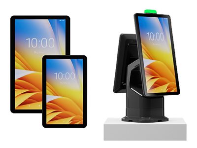 Zebra KC50 - Kiosk - 1 5430 / 2.1 GHz - RAM 8 GB - Flash 128 GB - 1GbE, Bluetooth, Wi-Fi 6, Bluetooth 5.3 LE, NFC - WLAN: 802.11 a/b/g/n/ac/ax/d/h/i/k/r/v/w/mc, Bluetooth 5.3 LE, NFC - Android 13 GMS - Monitor: LED 38.1 cm (15")