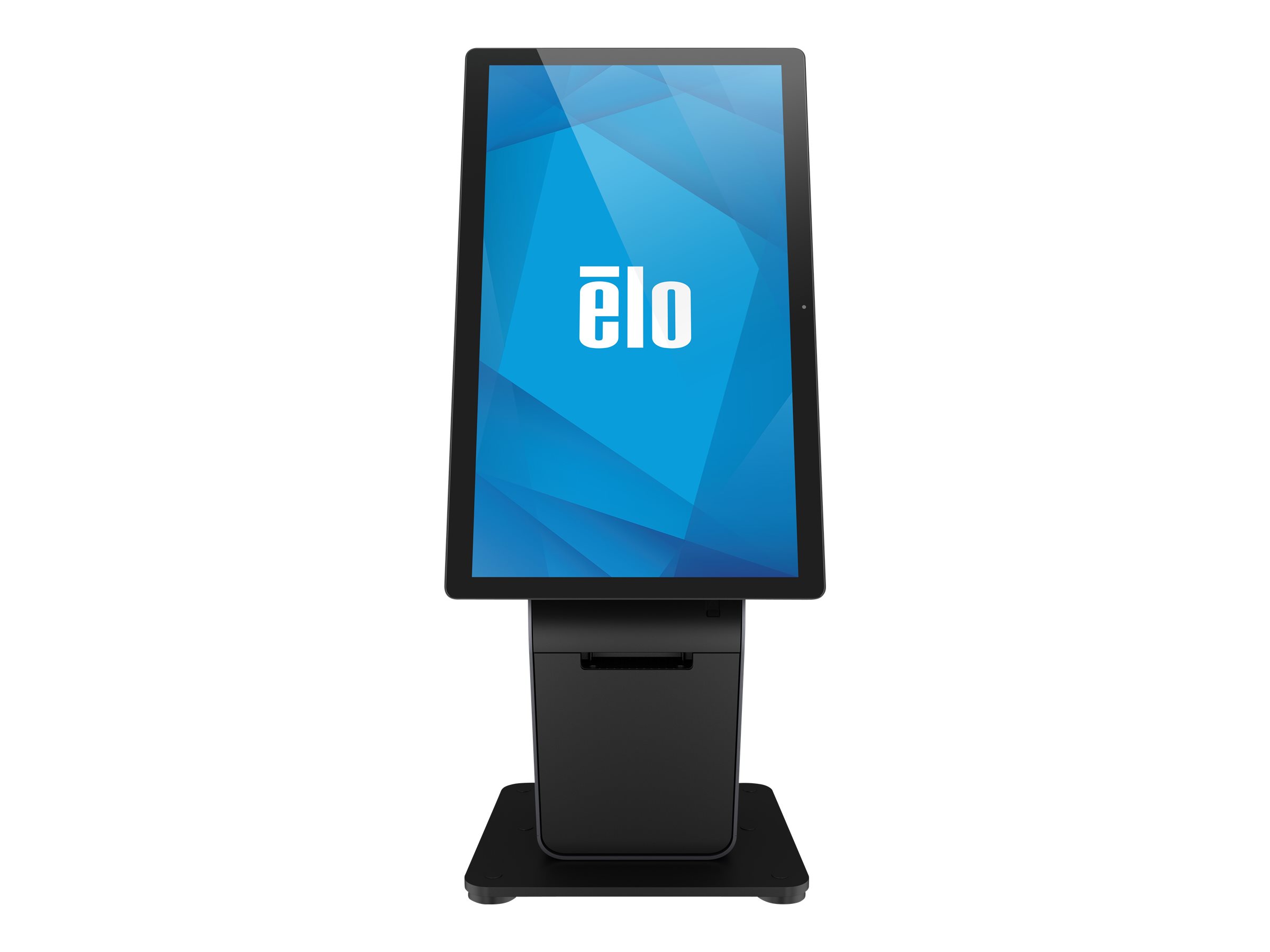 Elo Touch Solutions Elo Wallaby Pro Self-Service Countertop Stand - Installation - for POS Terminal - Black/Silver (22"-27")